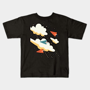 Against the wind Kids T-Shirt